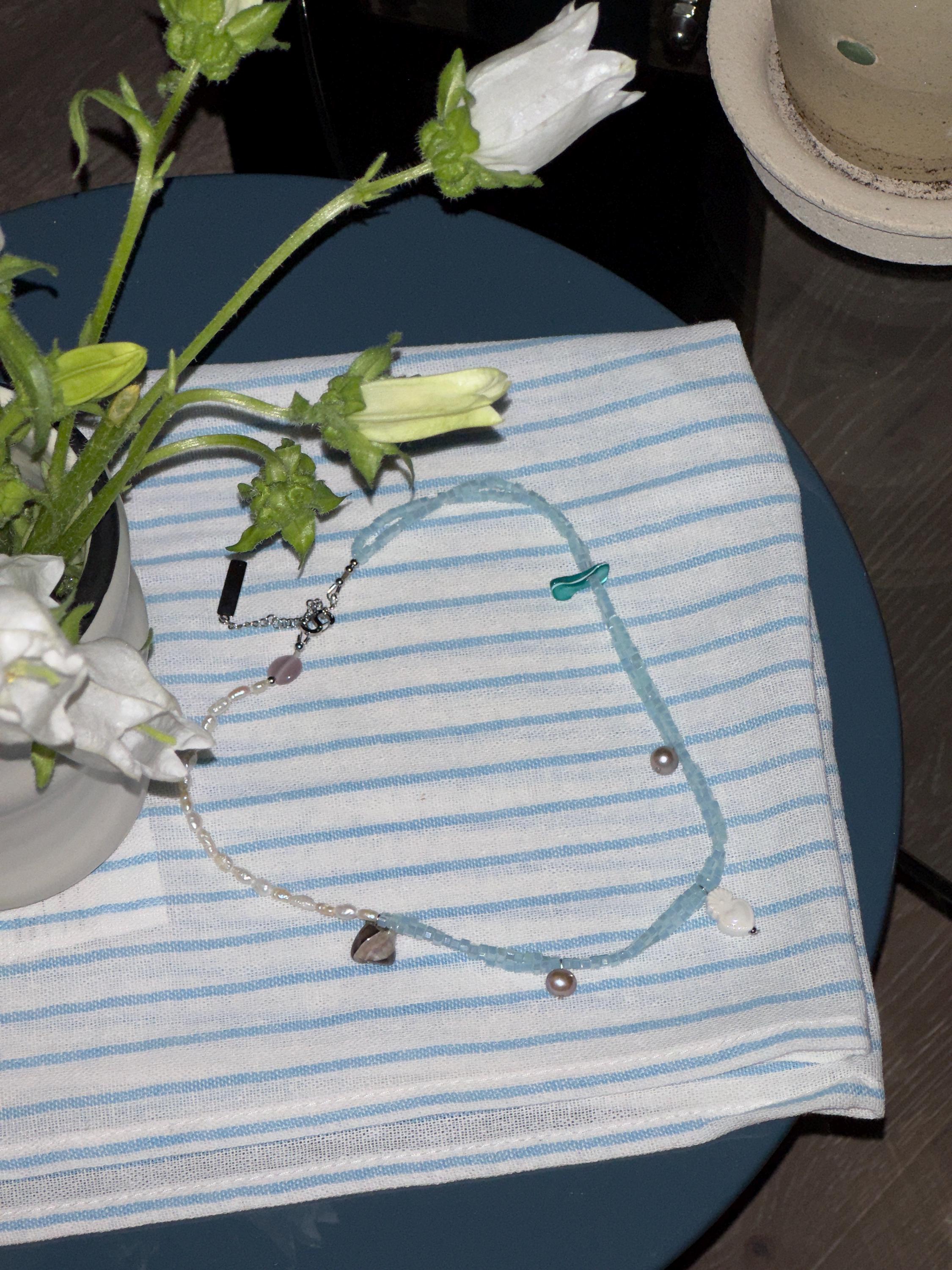 Ocean-Inspired Beaded Necklace