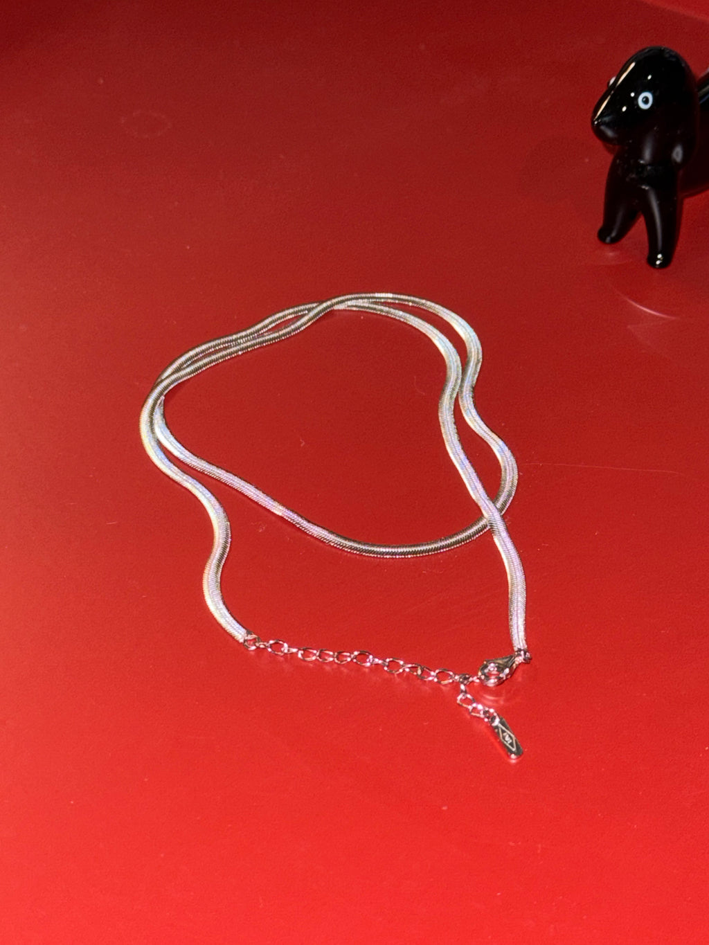 Silver Snake Chain Necklace