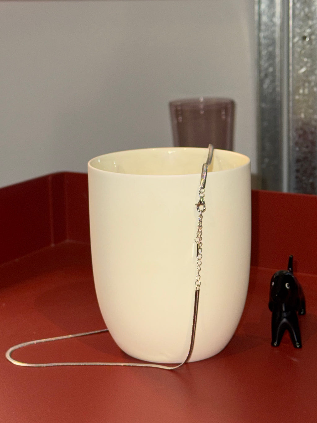 Silver Snake Chain Necklace