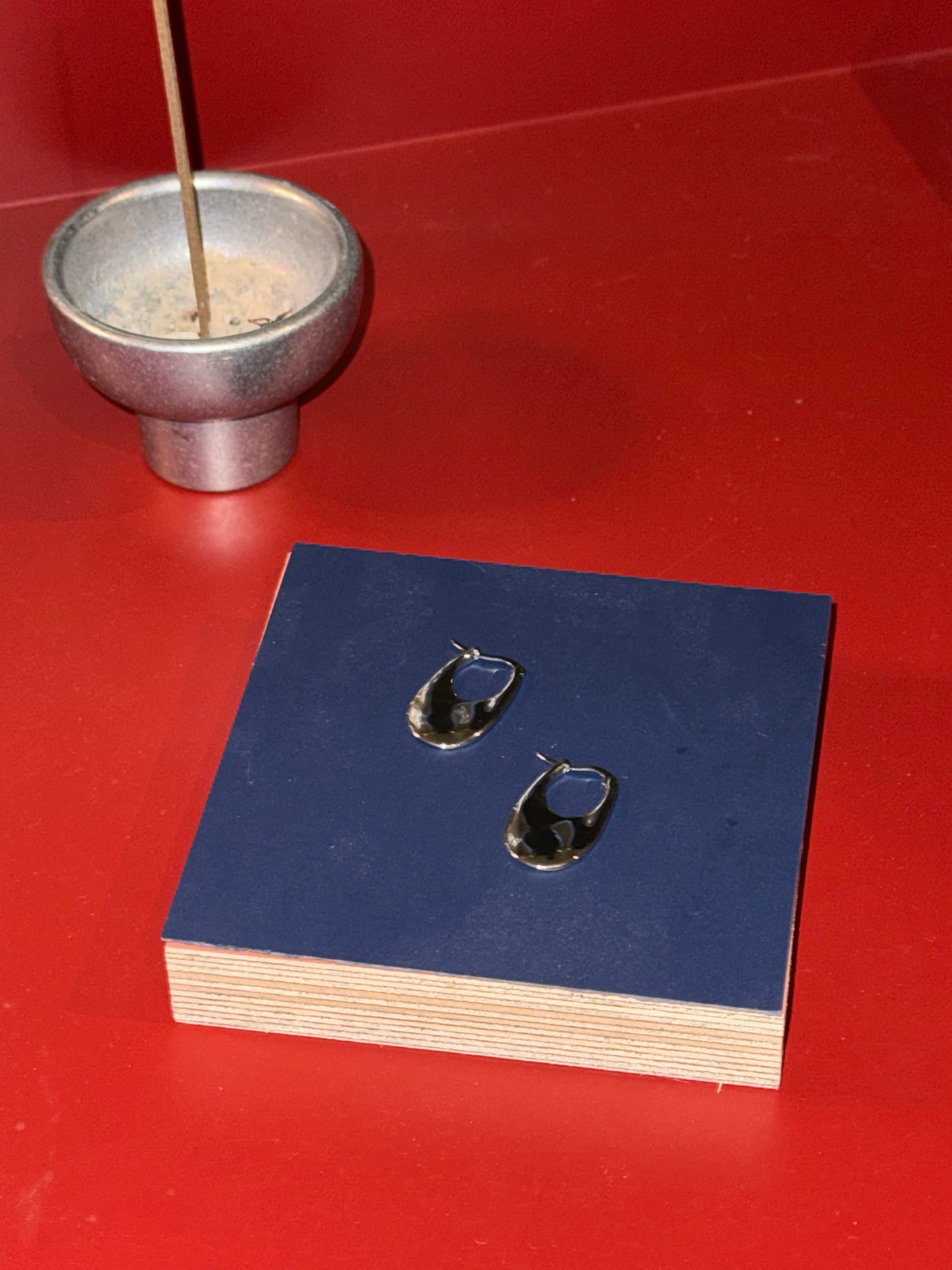 Teardrop Hoop Earrings