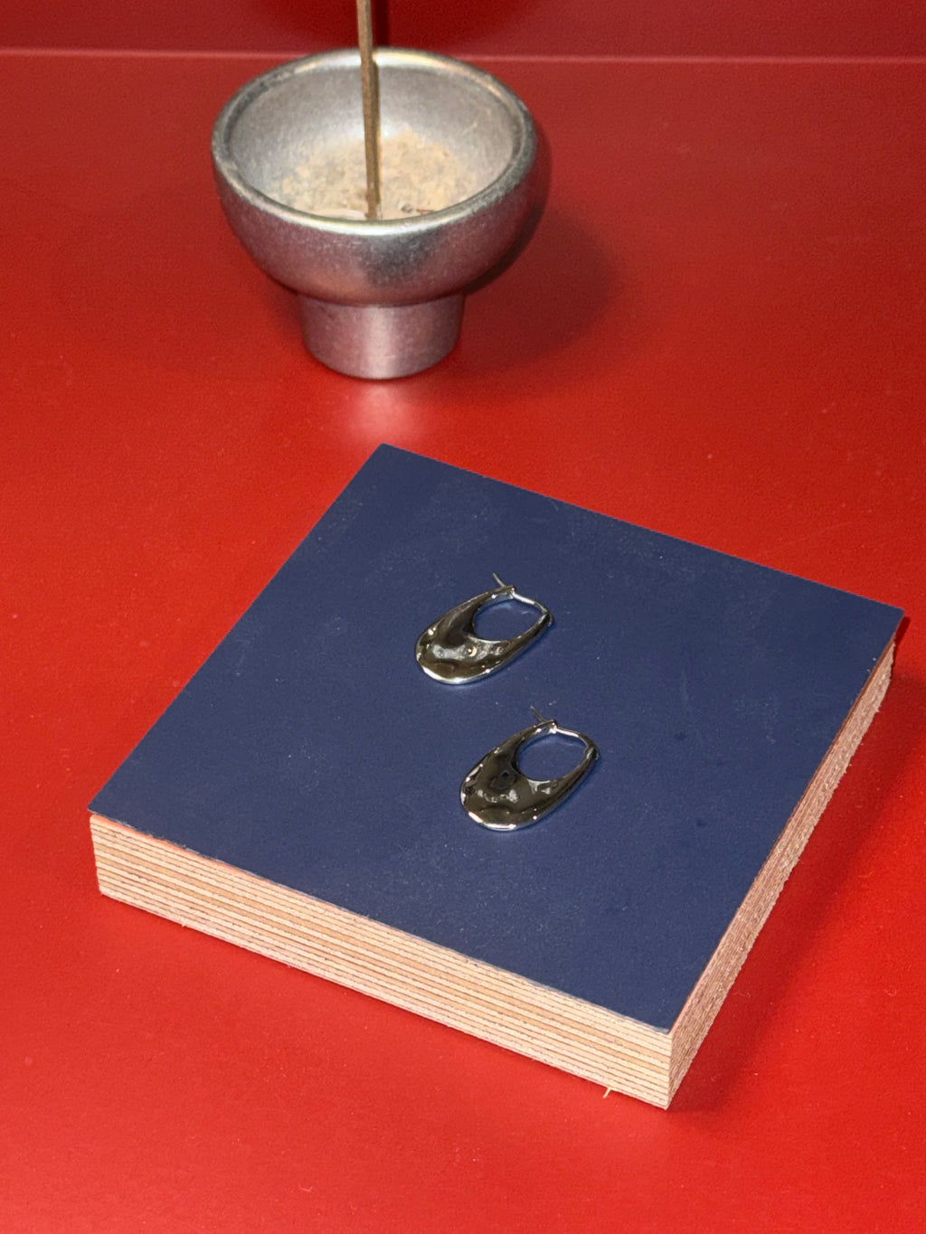 Teardrop Hoop Earrings