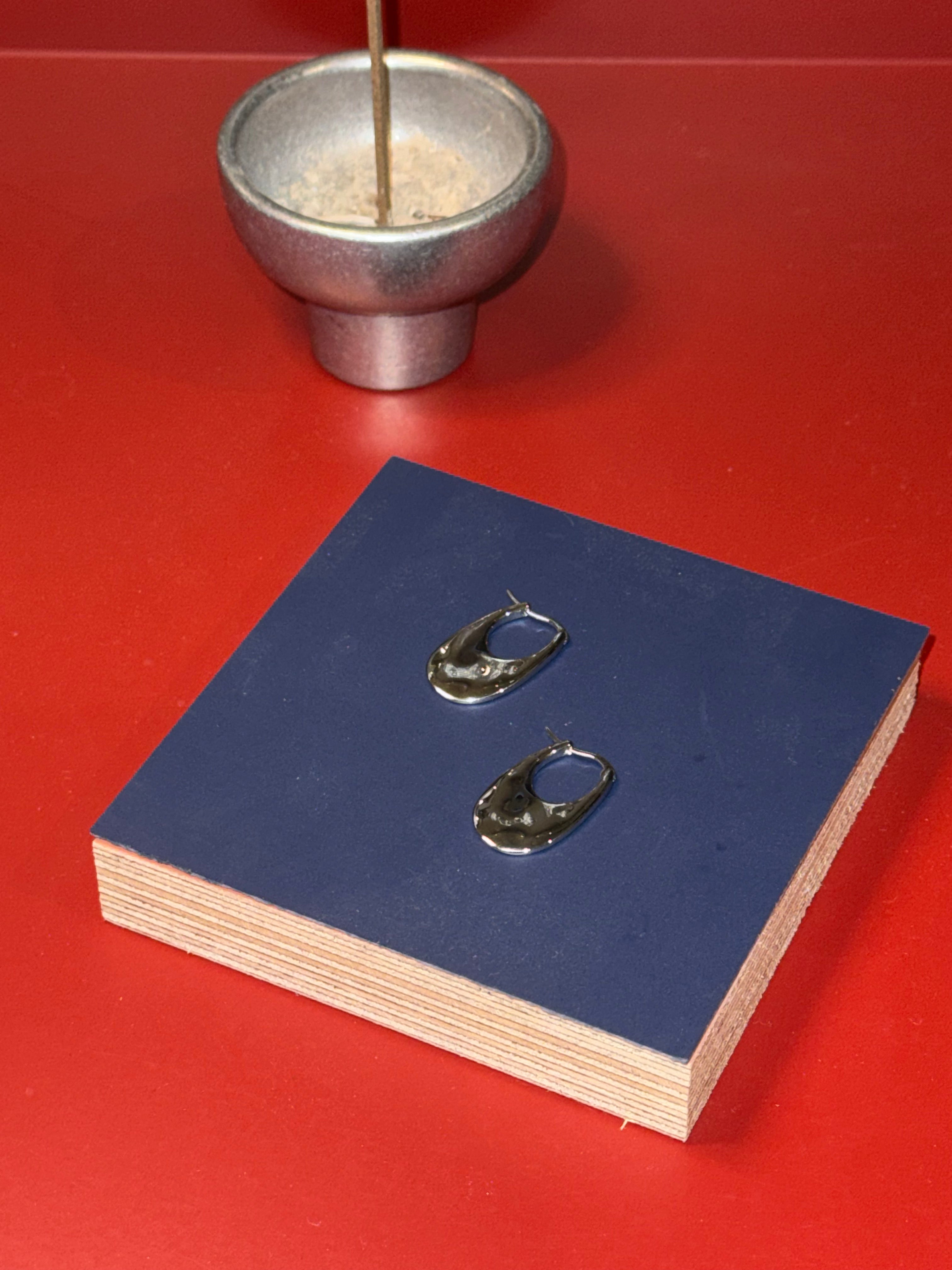 Teardrop Hoop Earrings