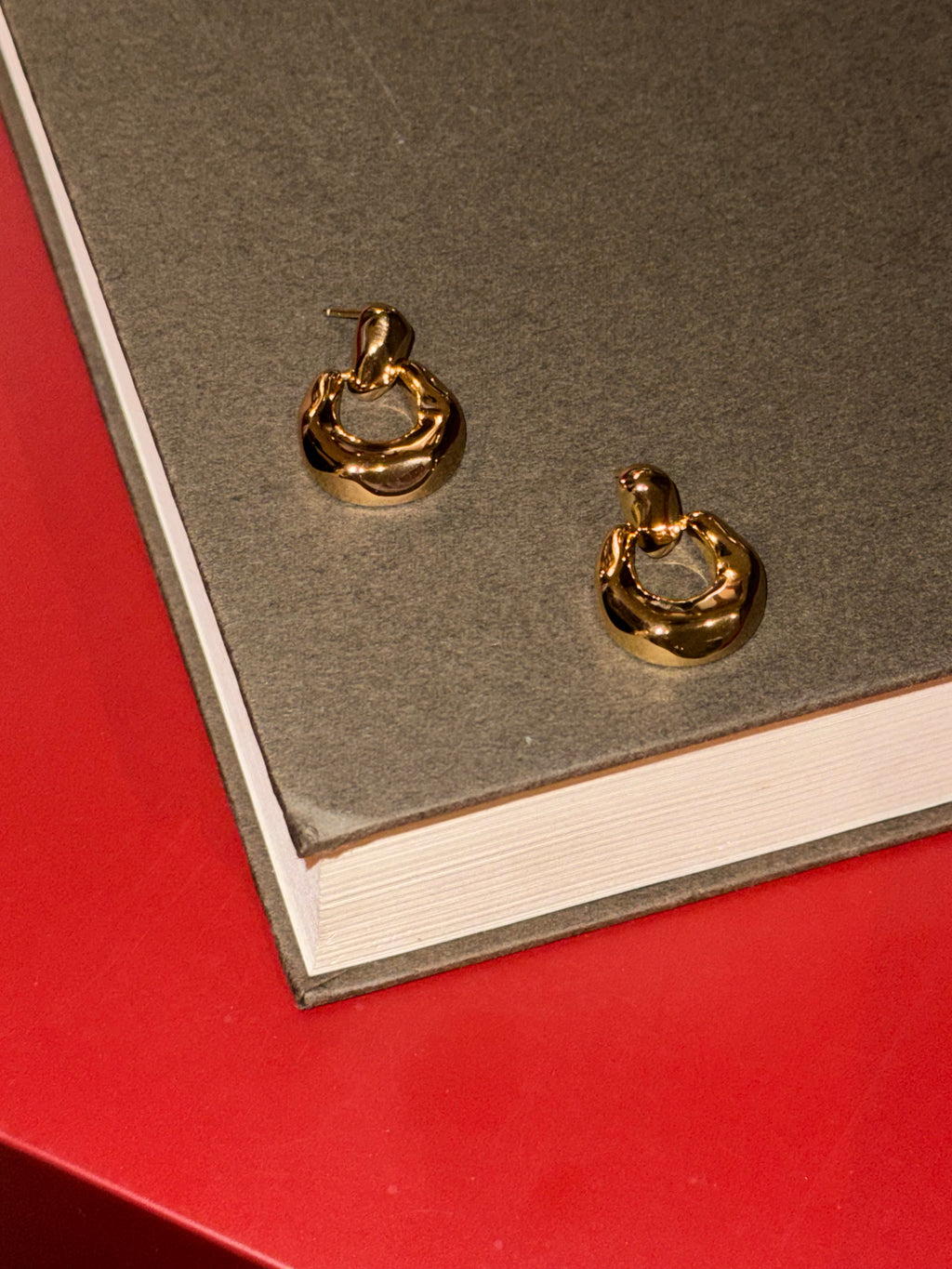 Sculptural Hoop Earrings