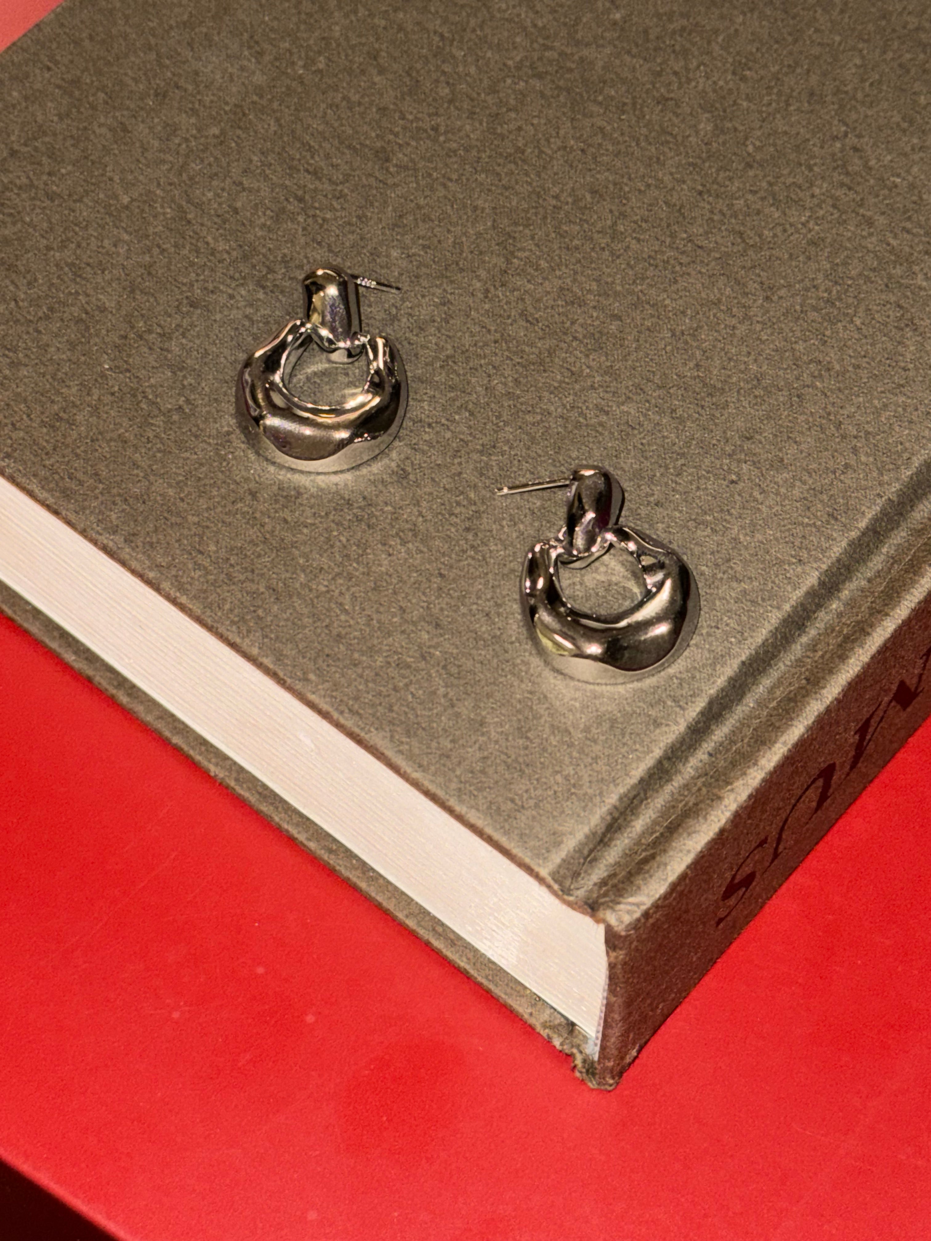 Sculptural Hoop Earrings