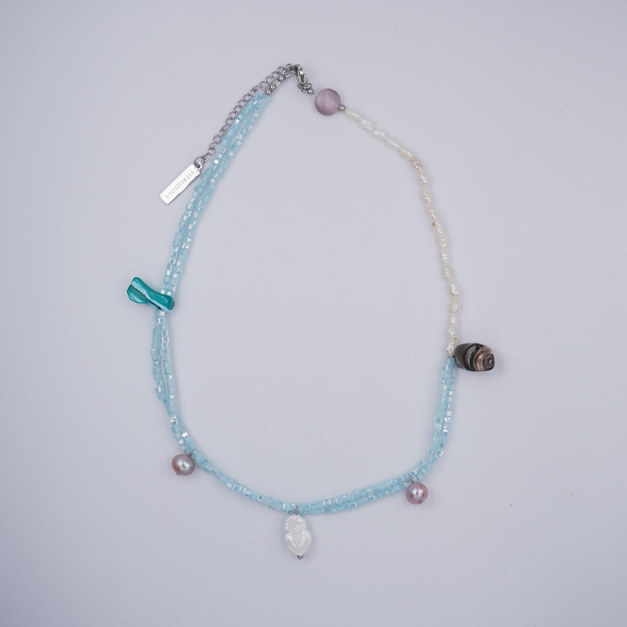 Ocean-Inspired Beaded Necklace